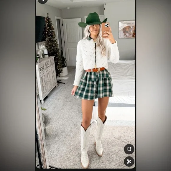 VICI dolls green plaid dress aso kira Steiner - Picture 2 of 5